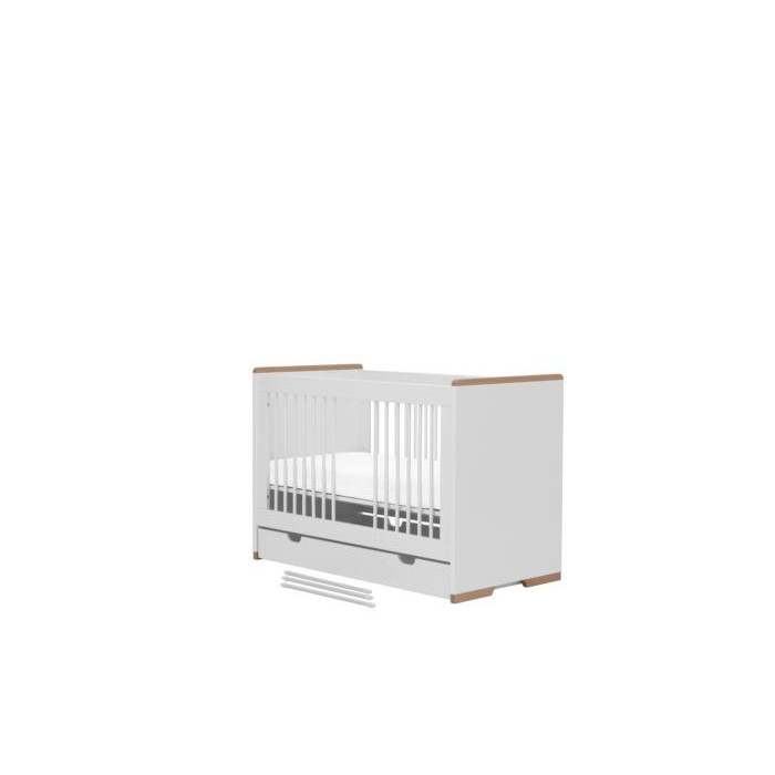 Zīdaiņu gulta 120x60 (Woodsy kolekcija)